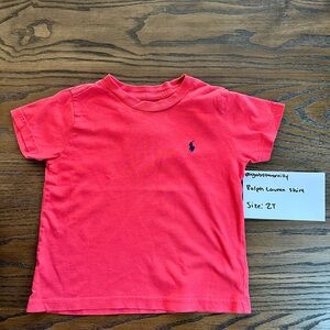 Ralph Lauren Kids Pink T-Shirt